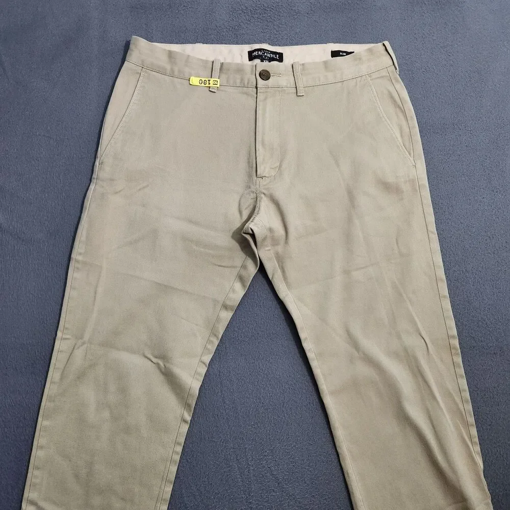J. Crew Mercantile Flex Men 30X30 (32X29) Slim Fit Flex Chino Pants